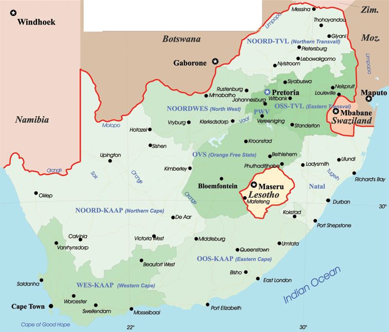 Boksburg map